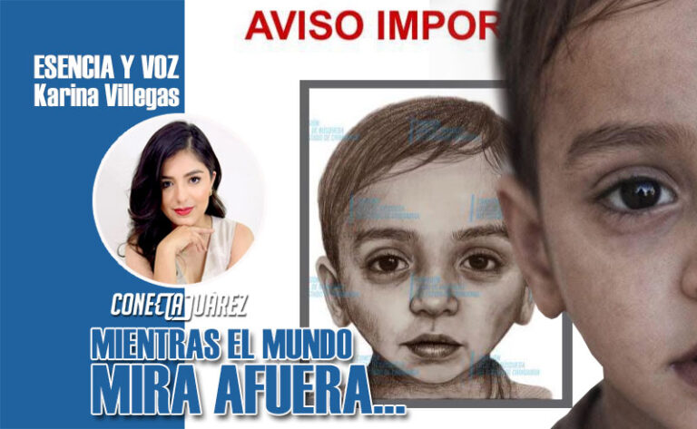 MIENTRAS EL MUNDO MIRA AFUERA…