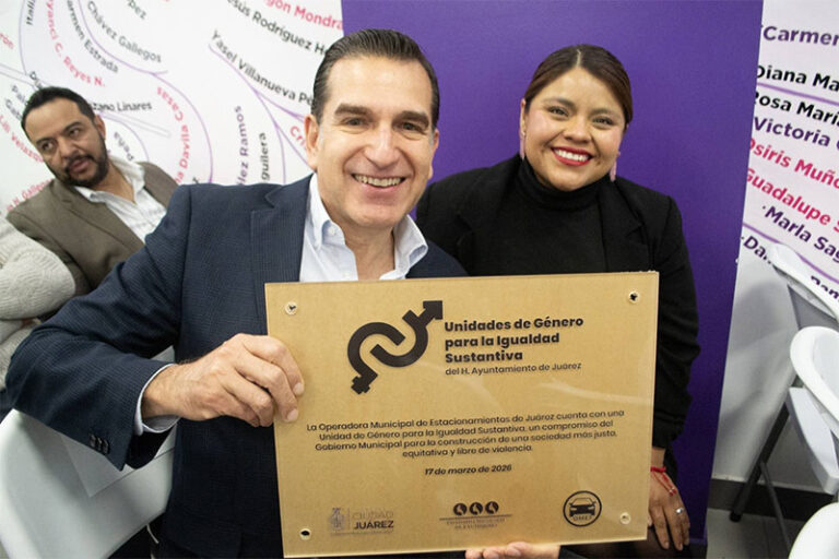 OMEJ recibe reconocimiento por impulsar espacios más justos e igualitarios en Ciudad Juárez
