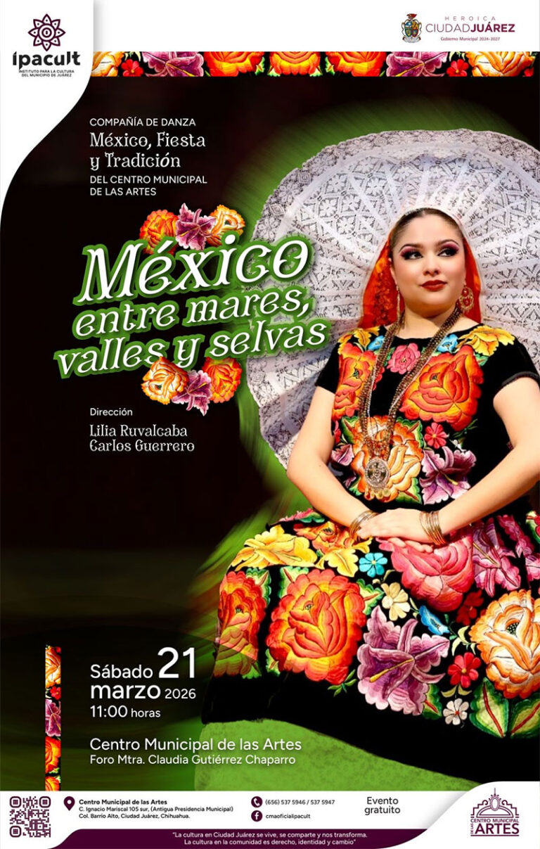 IPACULT invita al espectáculo de danza “México, entre mares, valles y selvas”