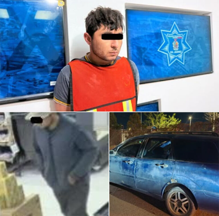 Detienen a sujeto en posesión de cristal; será investigado por asalto a tienda en la Galeana