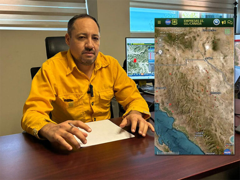 Fortalece SDR monitoreo de incendios forestales con tecnología satelital