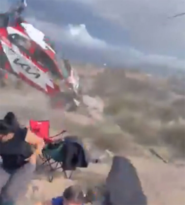 VIDEO: Un muerto en Rally Sudamericano, auto sale volando