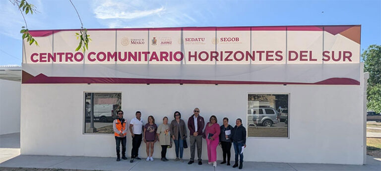 Centro Comunitario en Horizontes del Sur listo para iniciar con actividades