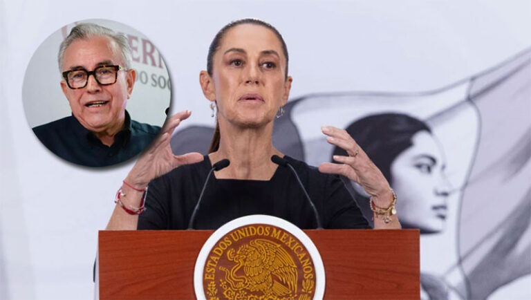 Sheinbaum espera pruebas de la FGR sobre Rocha Moya