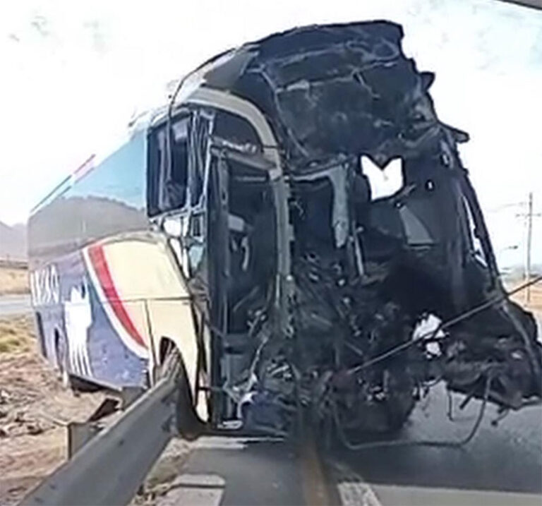 Informe sobre camionazo del IMSS en Chihuahua