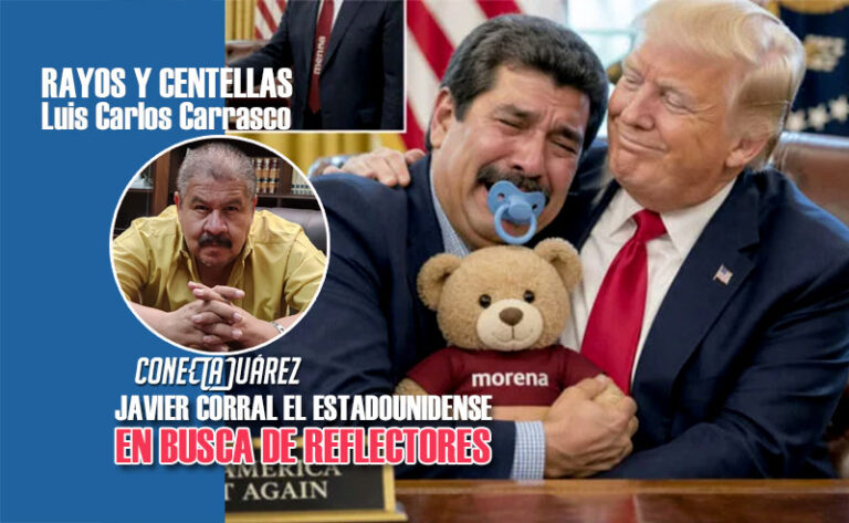 JAVIER CORRAL EL ESTADOUNIDENSE EN BUSCA DE REFLECTORES