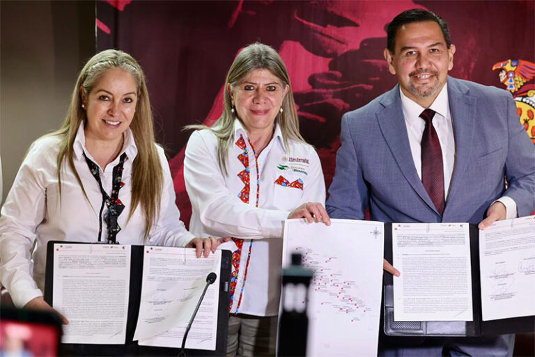 Firman convenio de colaboración el Gobierno Municipal y Financiera para el Bienestar