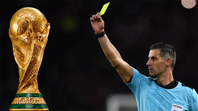 La nueva regla de tarjetas amarillas para la Copa del Mundo 2026