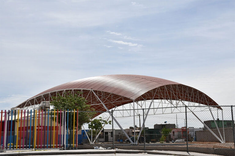 Construye Obras Públicas domos en jardines de niños del suroriente