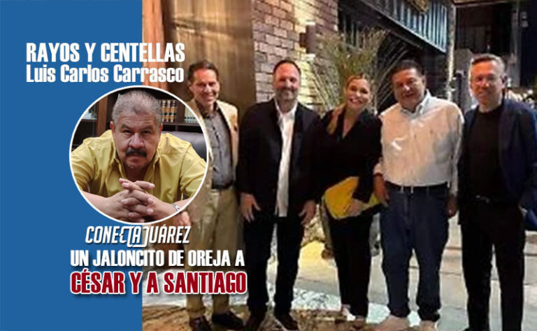 UN JALONCITO DE OREJA A CÉSAR Y A SANTIAGO