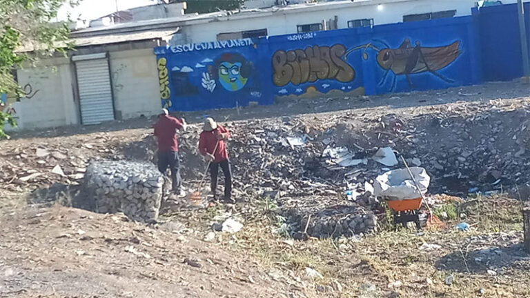 Exhorta Dirección de Limpia a cuidar los diques tras la limpieza en Villa Colonial