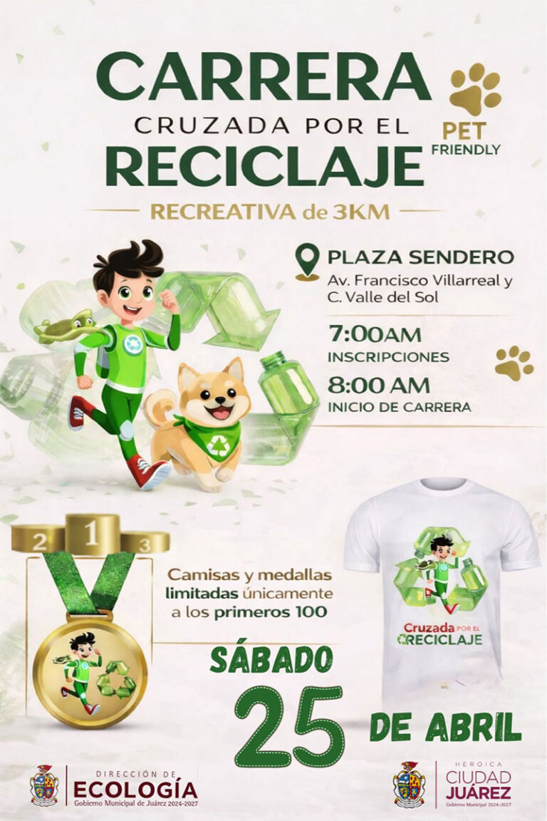 Invitan este sábado a la carrera Cruzada por el Reciclaje