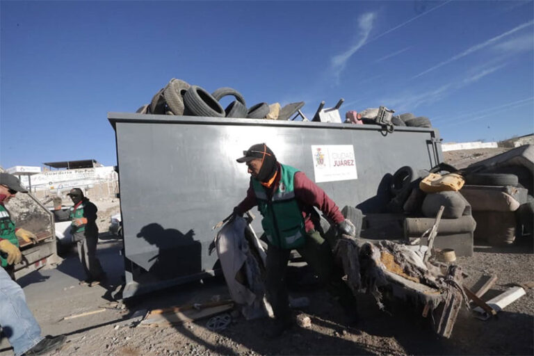 Limpiarán dependencias municipales colonias de Ciudad Juárez