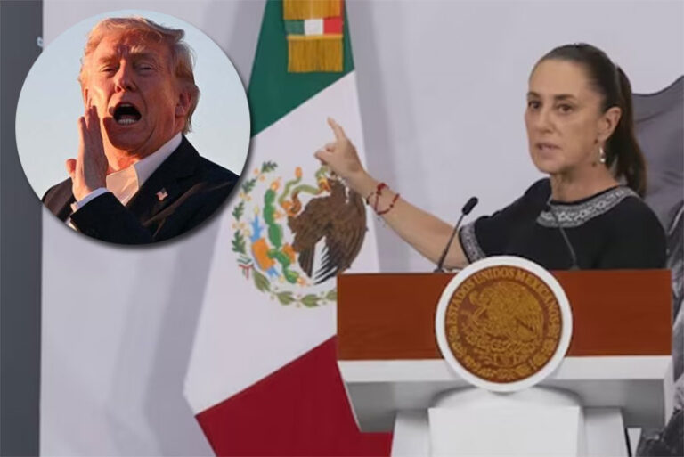 Sheinbaum le responde a Trump sobre la falta de acciones contra el narco por parte del Gobierno de México