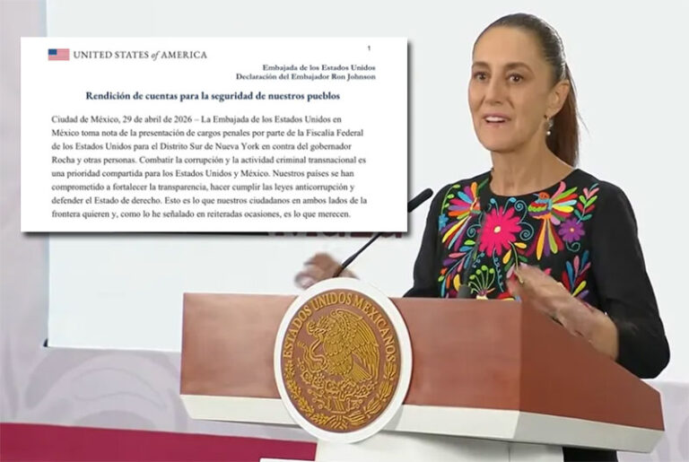 Sheinbaum saca las uñas ante Estados Unidos