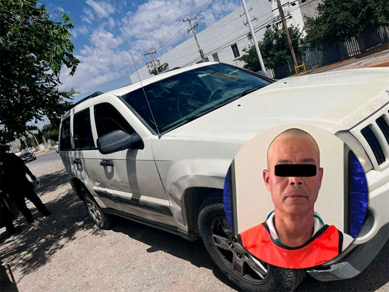 Policías Municipales detienen en flagrancia a presunto responsable de robo de vehículo en El Mezquital