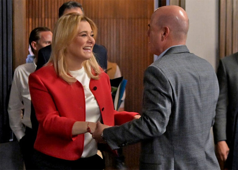 Maru Campos se reúne con líderes de la iniciativa privada