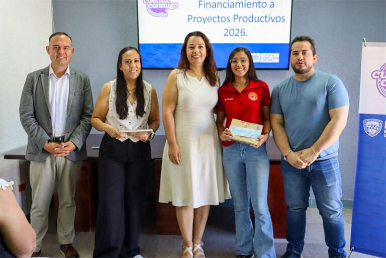 Apoya Estado con financiamientos a pequeños negocios del municipio de Aldama
