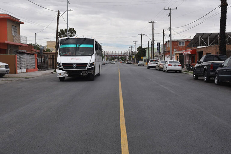 Concluye Obras Públicas repavimentación de la calle Colombia