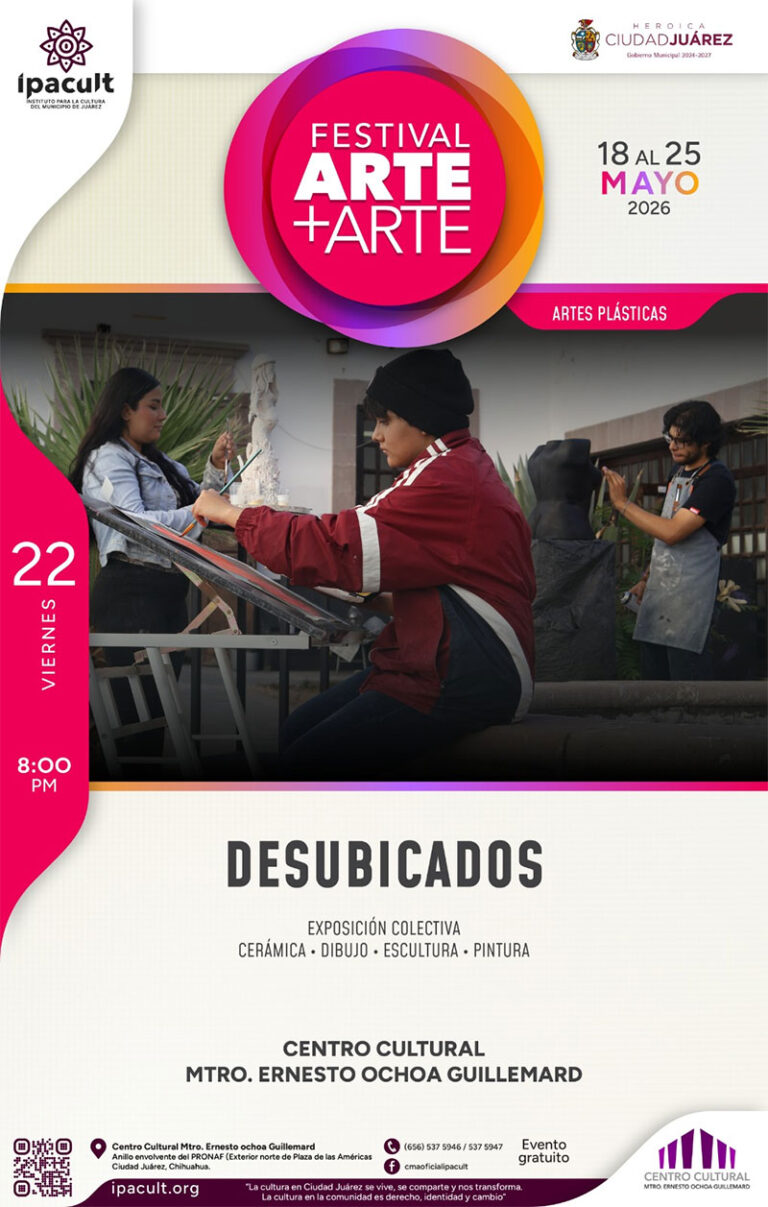 Arte+Arte presenta música, teatro y exposición colectiva este viernes en el CMA