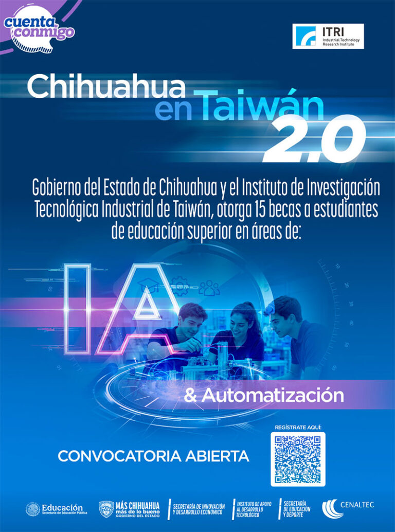 Lanzan convocatoria para becas de capacitación en Taiwán