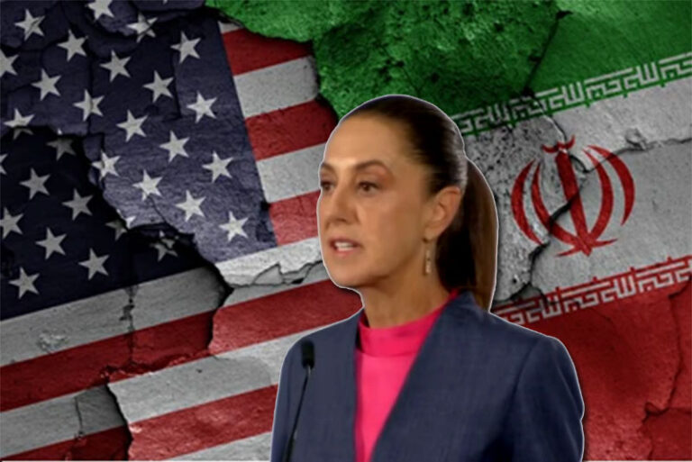 Paz entre EU e Irán celebrado por Sheinbaum