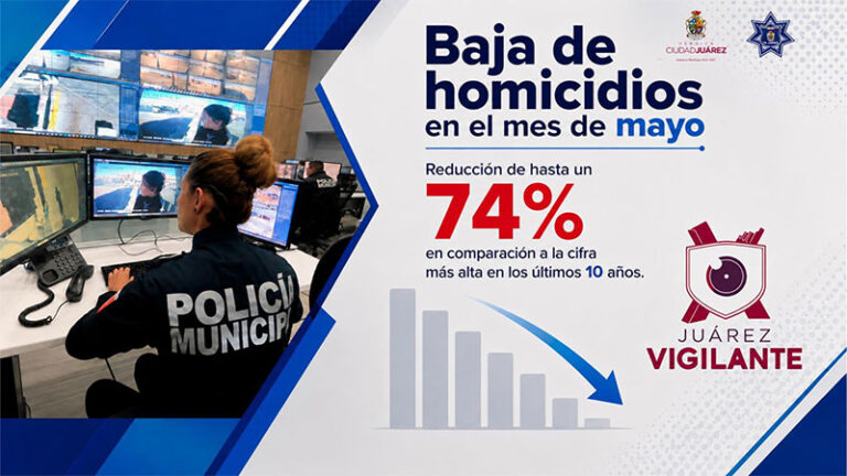 Destaca SSPM avances en seguridad y reducción en homicidios
