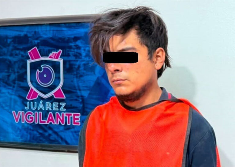 Policías Municipales capturan a presunto asaltante; le aseguran arma blanca y recuperan dinero