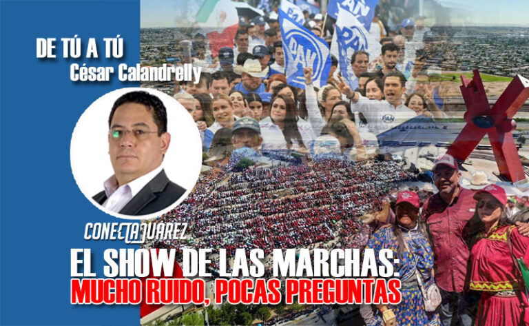 EL SHOW DE LAS MARCHAS: MUCHO RUIDO, POCAS PREGUNTAS