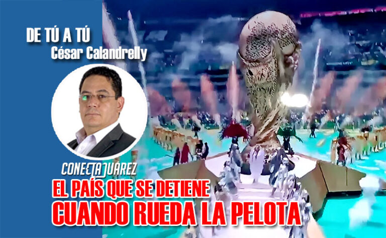 EL PAÍS QUE SE DETIENE CUANDO RUEDA LA PELOTA