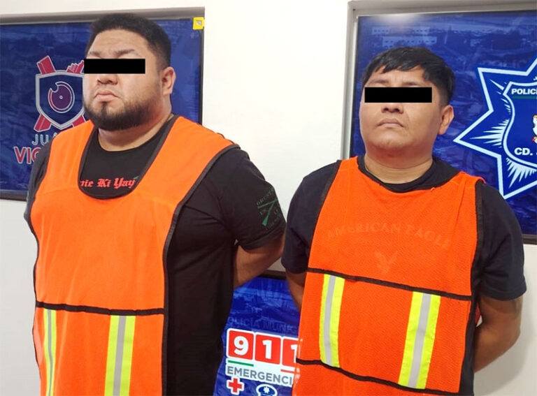 Detienen a dos hombres por delitos contra la ley federal de armas de fuego y explosivos