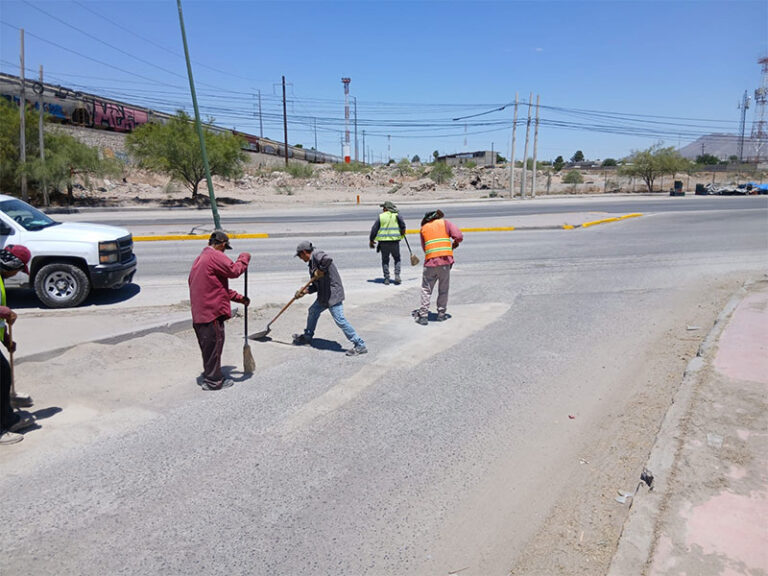 Exhorta Dirección de Limpia a mantener limpia la ciudad; continúan acciones de la Cruzada del Cambio