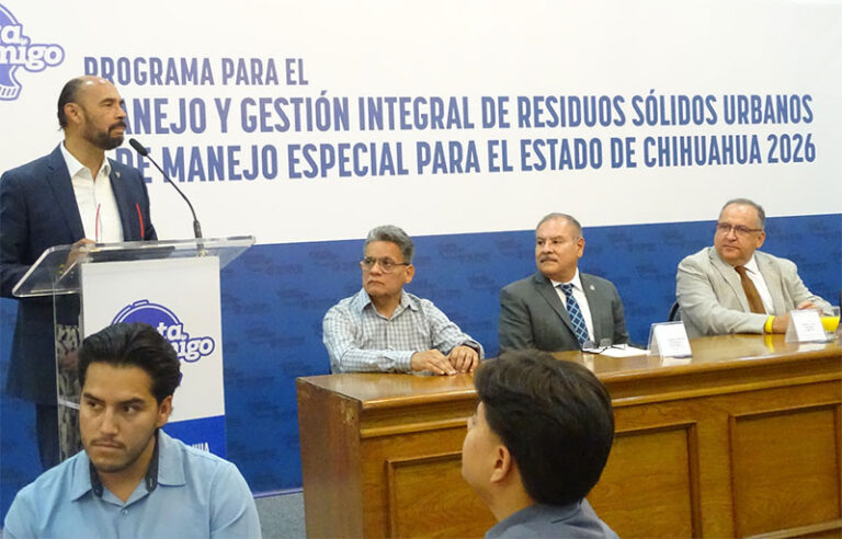 Arranca SDUE Programa para el Manejo y Gestión Integral de Residuos Sólidos Urbanos