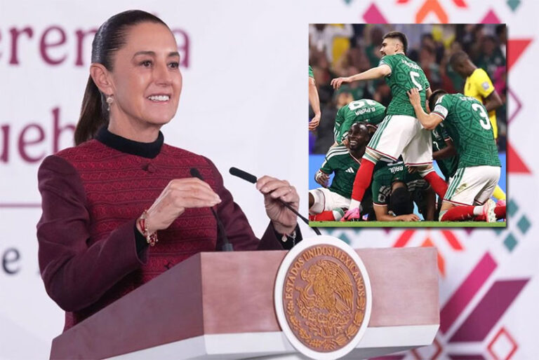 Bajó el índice de homicidios durante los partidos de la Selección Mexicana: Sheinbaum