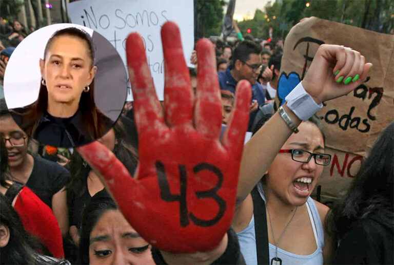“No sabíamos que lo iban a publicar”: Sheinbaum en caso Ayotzinapa