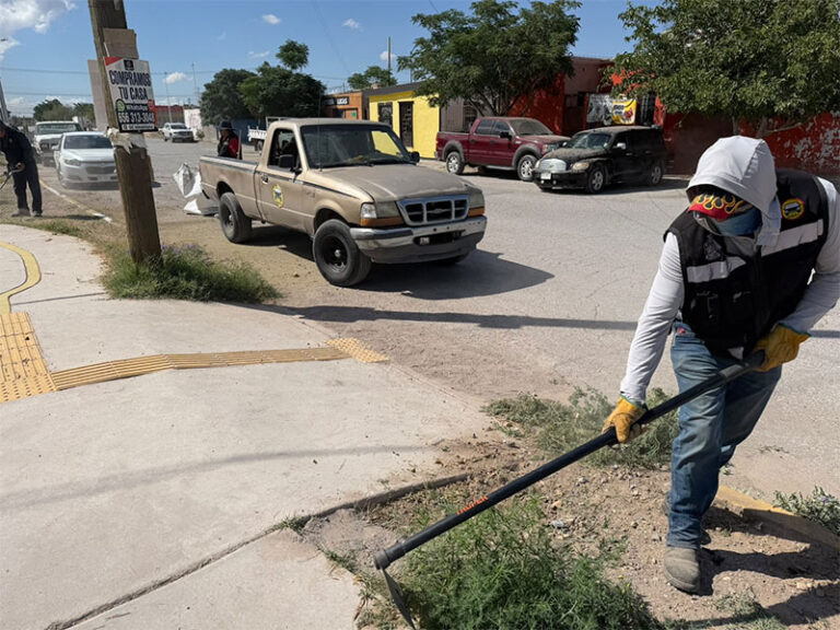 OMEJ lleva “Juárez Amanece Limpio” a Riberas del Bravo etapa 3 con jornada de limpieza y atención ciudadana