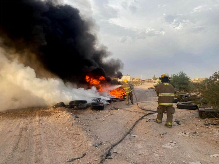 Investiga SSPM incendios intencionales en recicladoras y despliega operativo especial