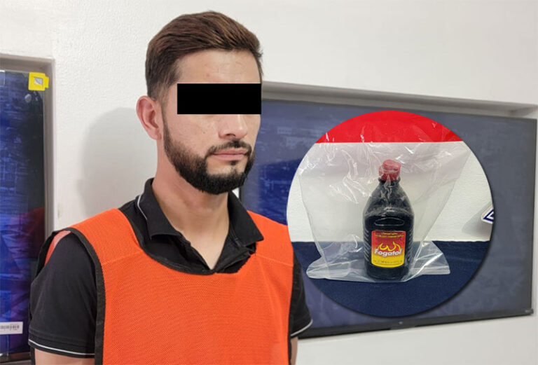 Policías Municipales detienen a sujeto que intentó privar de la vida a su esposa con solvente inflamable