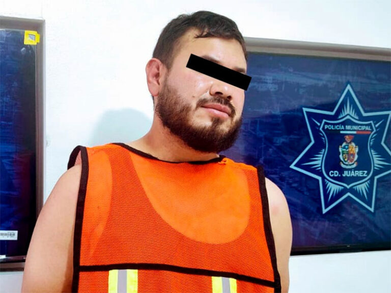 Policías Municipales detienen a sujeto por feminicidio en grado de tentativa