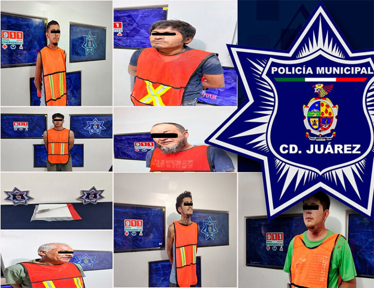 Detienen a siete personas acusadas por el delito de violencia familiar
