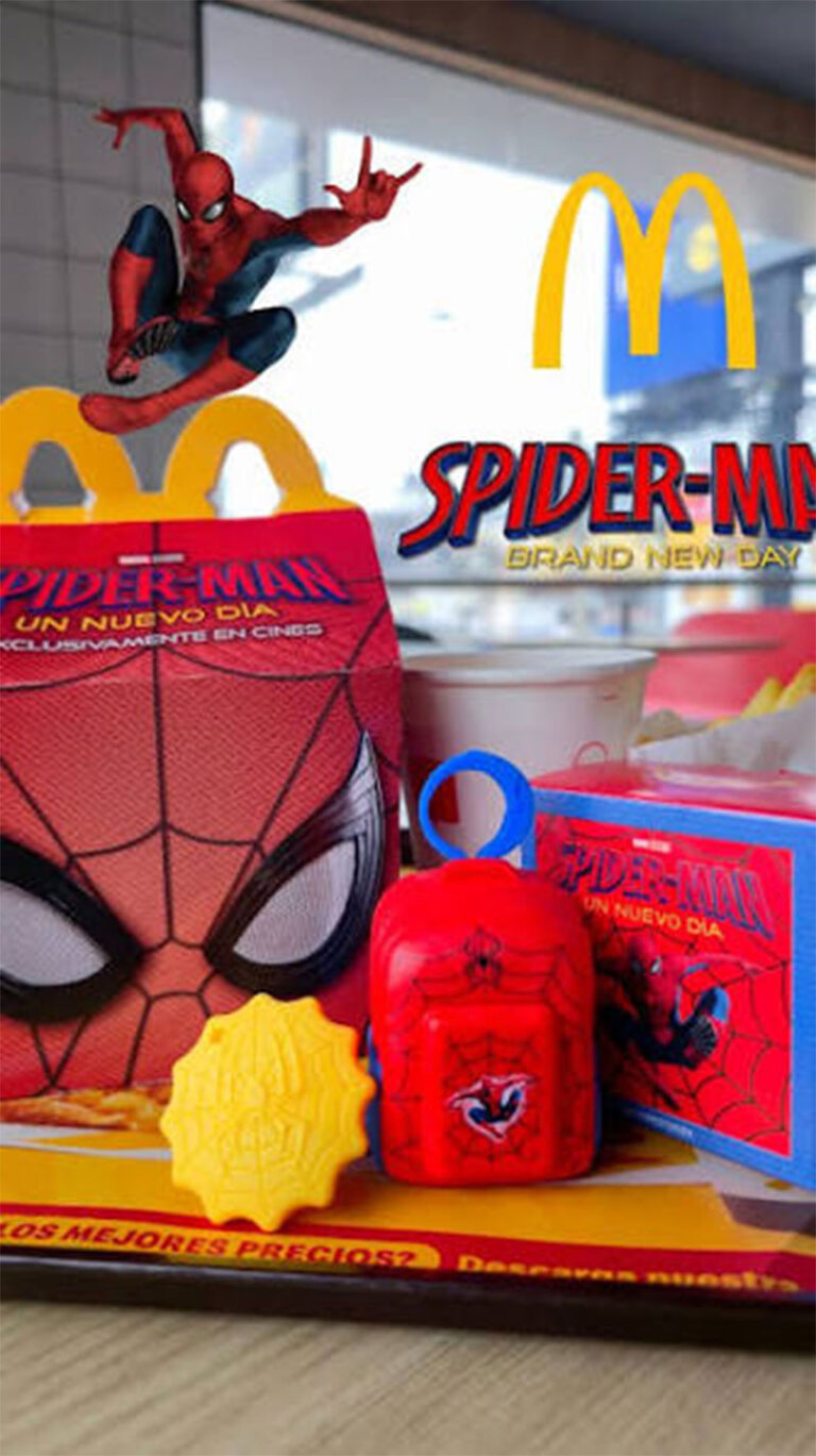 Llega la Cajita Feliz de la mano de Spider-Man