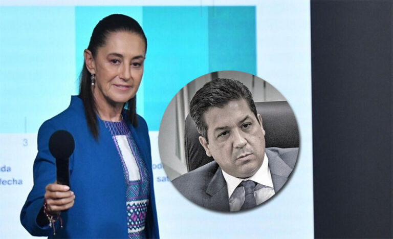 Sheinbaum afirma que Cabeza de Vaca es un prófugo de la justicia