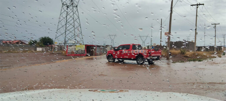Continuarán lluvias intensas y actividad eléctrica durante la presente semana en la entidad
