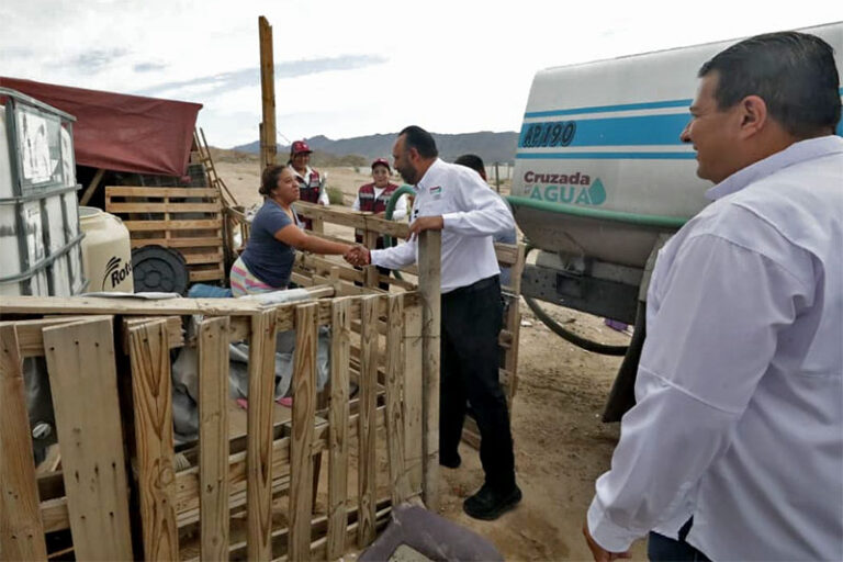 Llega Cruzada por el Agua a la colonia Nueva Conquista
