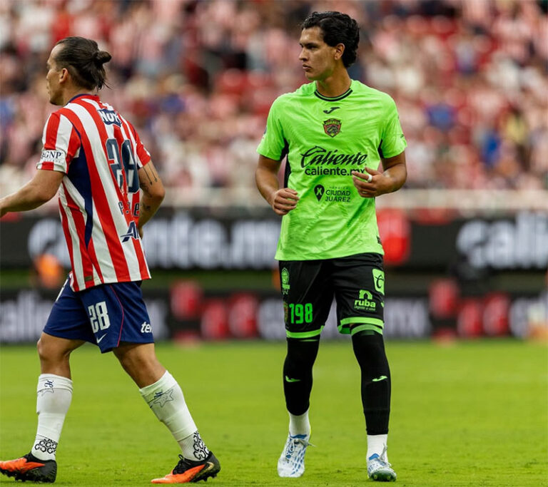 Ricardo Juárez; quinto fronterizo en debutar con Bravos en Primera División