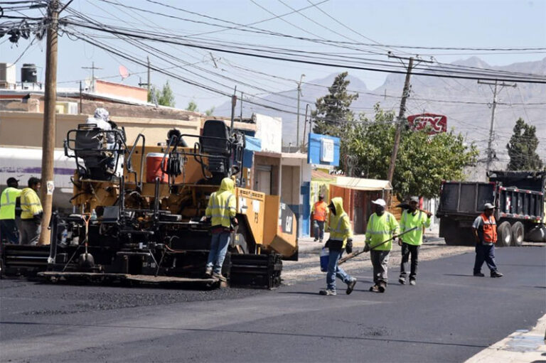 Anuncia Obras Públicas repavimentación de más calles en distintos puntos de la ciudad
