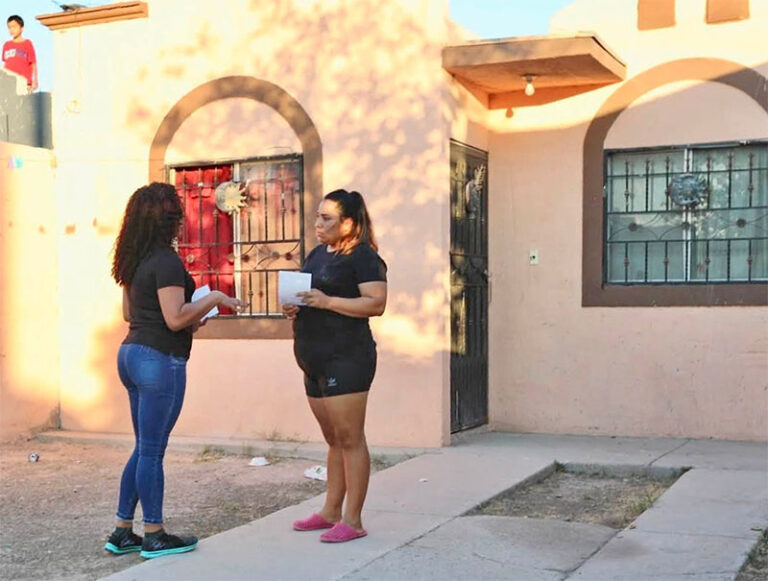 Dirección de Educación invita a vecinos de Riberas del Bravo a sumarse a “Juárez Amanece Limpio
