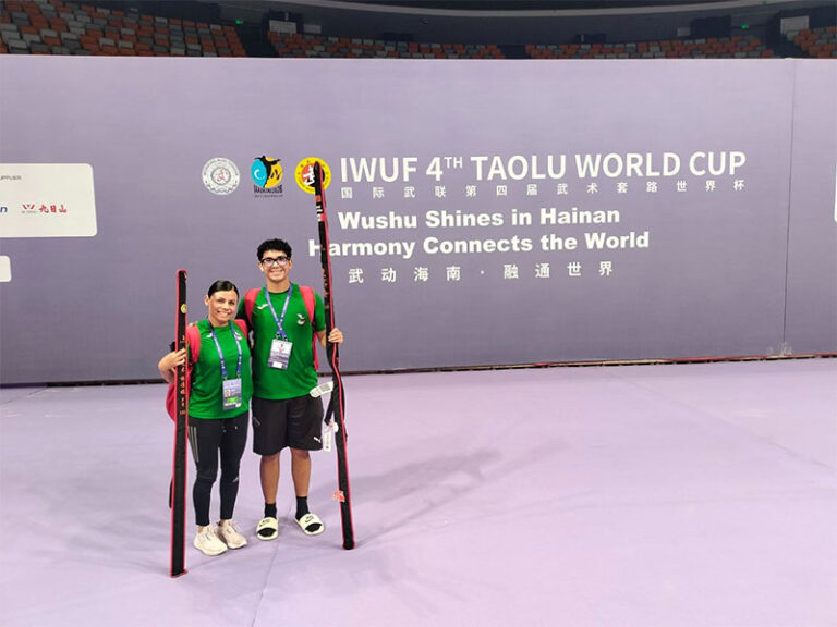 El juarense Raúl Rubio busca la gloria en la Copa Mundial de Wushu en China