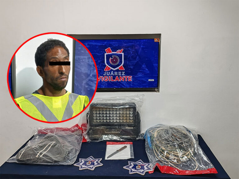 Detienen en flagrancia a sujeto que ocasionó daños a monumento