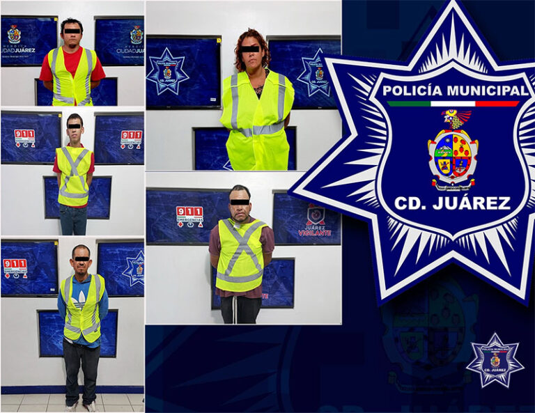 SSPM arresta a cinco personas con mandatos judiciales vigentes